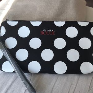 New Sephora rouge beauty insider zipper pouch